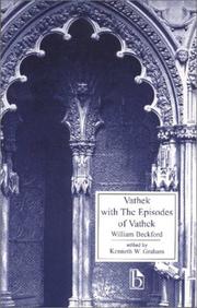 Cover of Vathek; with, The Episodes of Vathek by William Beckford