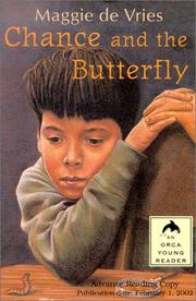 Front cover of Chance and the butterfly by Maggie De Vries