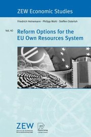 Cover of Reform Options For The Eu Own Resources System by Philipp Mohl