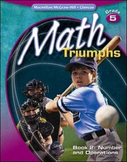Cover of Math Triumphs Grade 5 by Frances Basich Whitney