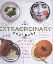Cover of The Extraordinary Cookbook by Stefan Gates