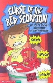 Front cover of Curse of the Red Scorpion
            
                Graphic Sparks Graphic Novels Paperback by Scott Nickel
