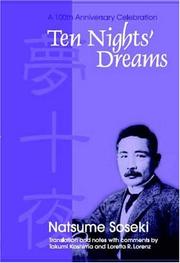Cover of Ten Nights' Dreams by 夏目漱石