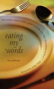 Cover of Eating My Words by Eve Johnson