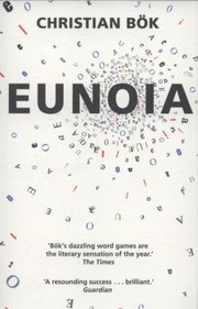 Cover of Eunoia by Christian Bok