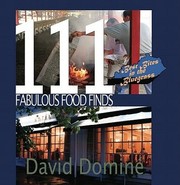 Front cover of 111 Fabulous Food Finds by David Domine