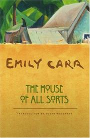 Front cover of The house of all sorts by Emily Carr