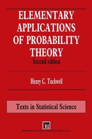 Front cover of Elementary Applications Of Probability Theory by Henry C. Tuckwell