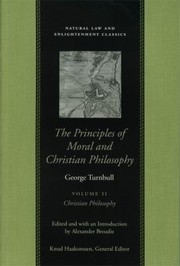 Cover of The Principles of Moral and Christian Philosophy Vol 2 PB
            
                Natural Law Paper by George Turnbull