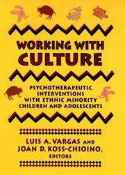 Front cover of Working with culture by Joan Koss-Chioino