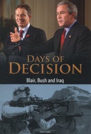 Front cover of Blair Bush And Iraq by Andrew Langley
