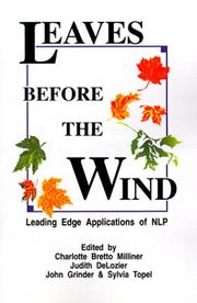 Front cover of Leaves before the wind by Charlotte Bretto Milliner