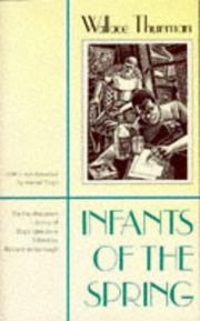 Front cover of Infants of the spring by Wallace Thurman