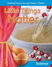 Cover of Little Things Matter by Christi E. Parker