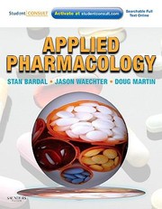 Cover of Applied Pharmacology by Stan K. Bardal