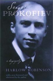 Cover of Sergei Prokofiev by Harlow Robinson