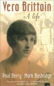 Cover of Vera Brittain by Paul Berry