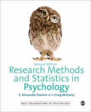 Front cover of Research Methods And Statistics In Psychology by S. Alexander Haslam