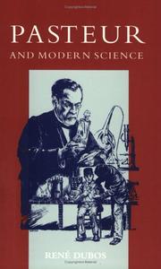 Cover of Pasteur and modern science by René J. Dubos