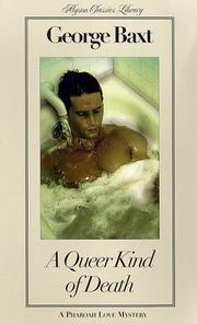 Cover of A Queer Kind of Death by George Baxt