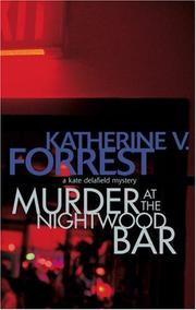 Front cover of Murder at the Nightwood Bar by Katherine V. Forrest