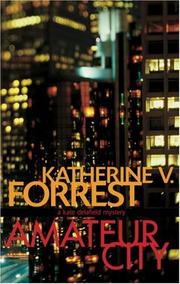 Front cover of Amateur City by Katherine V. Forrest
