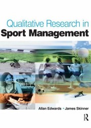 Cover of Qualitative Research in Sport Management by James Skinner