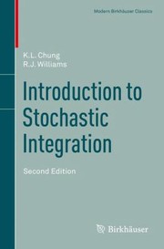 Cover of Introduction To Stochastic Integration by Ruth J. Williams