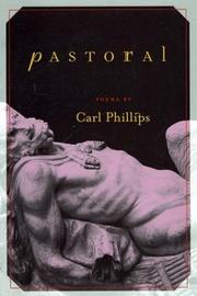 Cover of Pastoral by Carl Phillips
