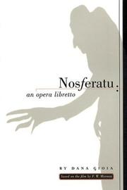 Cover of Nosferatu by Dana Gioia