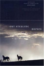 Cover of Ut og stjœle hester by Per Petterson