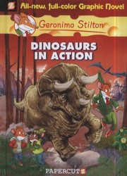 Front cover of Dinosauri in Azione by Elisabetta Dami
