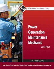 Front cover of Power Generation Mech Maintenance by National Center for Construction Educati