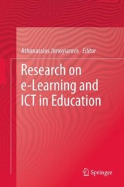 Front cover of Research On Elearning And Ict In Education by Athanassios Jimoyiannis
