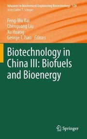 Front cover of Biotechnology In China by Xu Huang