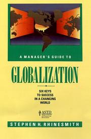 Cover of A manager's guide to globalization by Stephen H. Rhinesmith