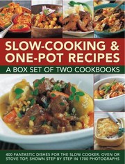 Front cover of SlowCooking  OnePot Recipes A Box Set of Two Cookbooks by Jenni Fleetwood