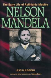 Cover of Nelson Mandela by Jean Guiloineau