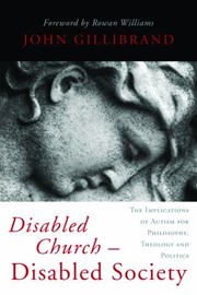 Front cover of Disabled Church  Disabled Society by John Gillibrand