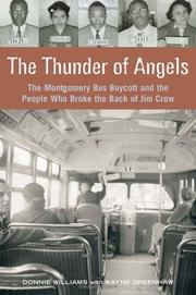 Front cover of The thunder of angels by Donnie Williams