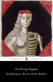 Cover of Five Revenge Tragedies by John Marston