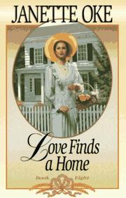 Front cover of Love Finds A Home by Janette Oke