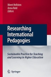 Front cover of Researching International Pedagogies by Anna Reid