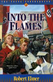 Cover of Into the flames by Robert Elmer