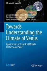 Front cover of Towards Understanding the Climate of Venus
            
                Issi Scientific Report by Roger-Maurice Bonnet