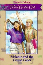 Cover of Melanie and the cruise caper by Elaine L. Schulte