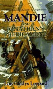 Cover of Mandie and Jonathan's predicament by Lois Gladys Leppard