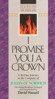 Cover of I promise you a crown by Julian of Norwich