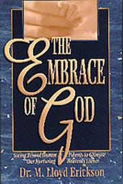 Front cover of The embrace of God / M. Lloyd Erickson by M. Lloyd Erickson