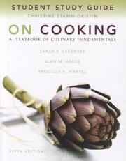 Cover of Study Guide for on Cooking by Pricilla R. Martel